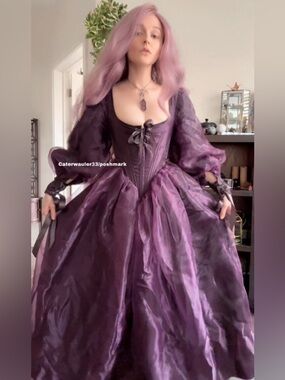 Artisan made Antionette corset ballgown